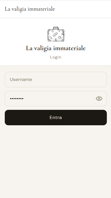VIM app sign-in screen